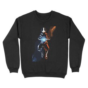 Positive and Negative Chakras Unisex Crewneck Sweatshirt