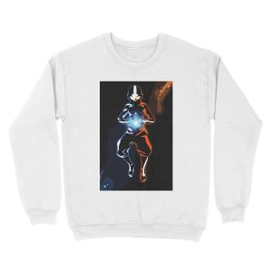 Alternative view of Positive and Negative Chakras Unisex Crewneck Sweatshirt