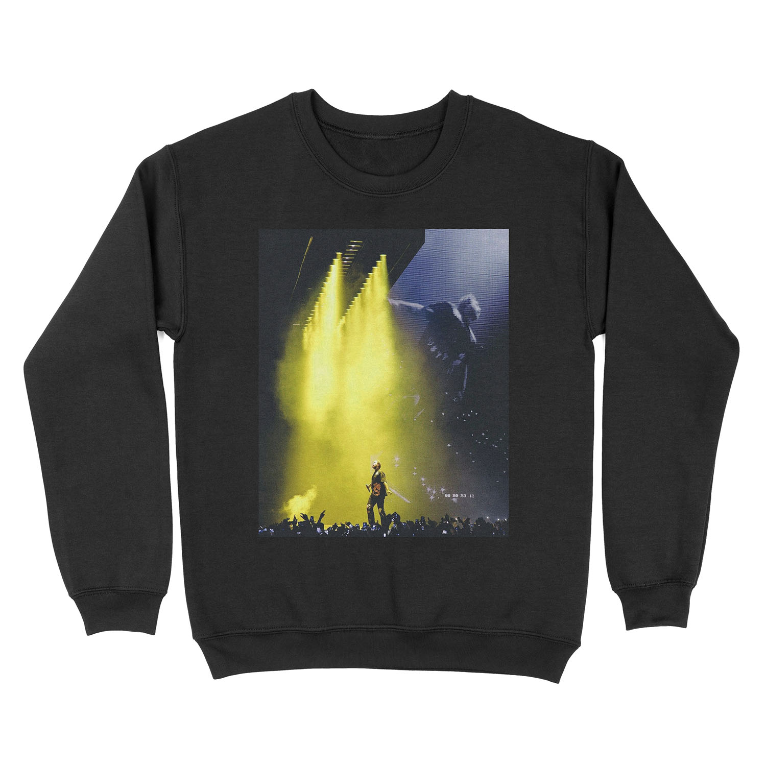 post yellow light Unisex Crewneck Sweatshirt