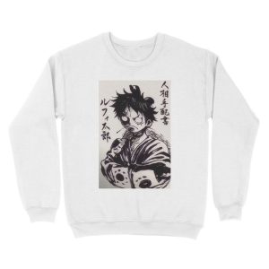 Alternative view of Poster Luffytaro Wano Unisex Crewneck Sweatshirt