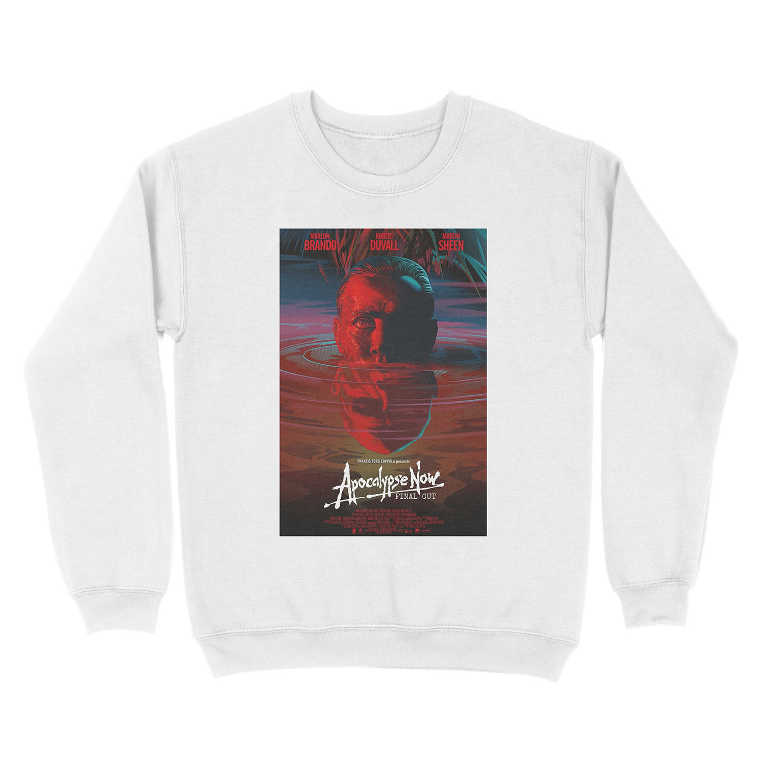 Poster of the movie "apocalypse now" Unisex Crewneck Sweatshirt - Image 2