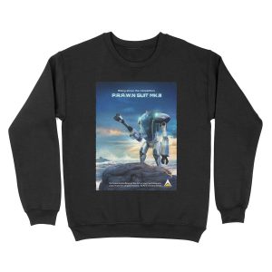 poster with prawn suit Unisex Crewneck Sweatshirt