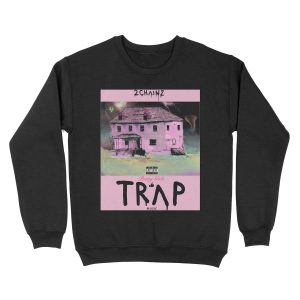 pretty girls like trap music Unisex Crewneck Sweatshirt