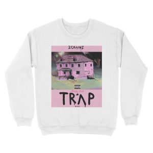 Alternative view of pretty girls like trap music Unisex Crewneck Sweatshirt