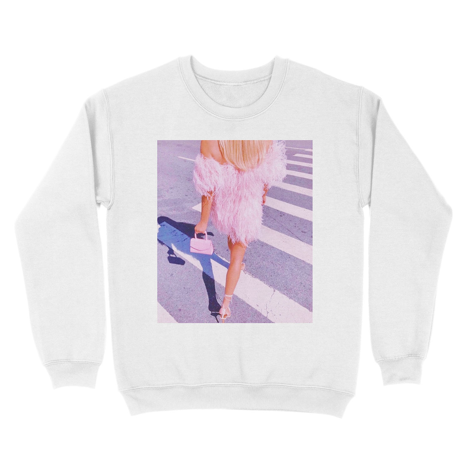 PRETTY IN PINK Unisex Crewneck Sweatshirt - Image 2