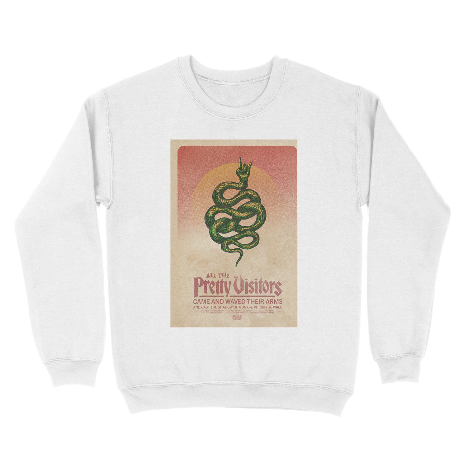 Pretty Visitors - Arctic Monkeys Unisex Crewneck Sweatshirt - Image 2
