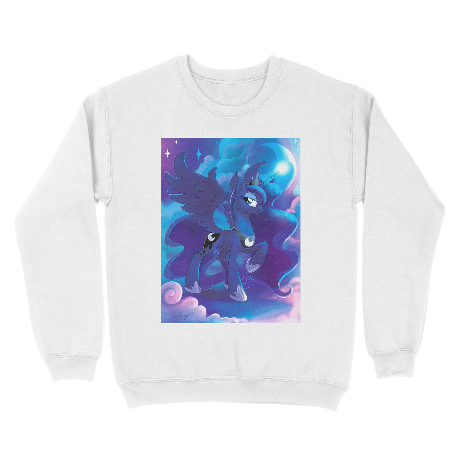 Princess Luna Unisex Crewneck Sweatshirt - Image 2