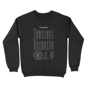 Progression Inspirational Music Unisex Crewneck Sweatshirt