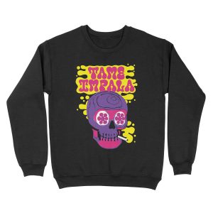 Psychedelic Skull Impala Unisex Crewneck Sweatshirt