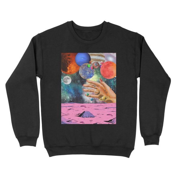 Psychedelic space. Unisex Crewneck Sweatshirt