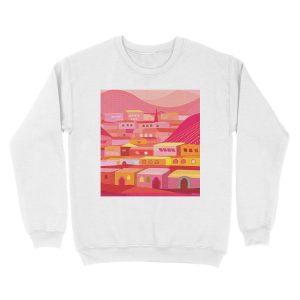 Alternative view of Pueblo at Dusk Unisex Crewneck Sweatshirt