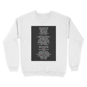 Alternative view of Pulp Fiction - Ezekiel 25:17 Unisex Crewneck Sweatshirt