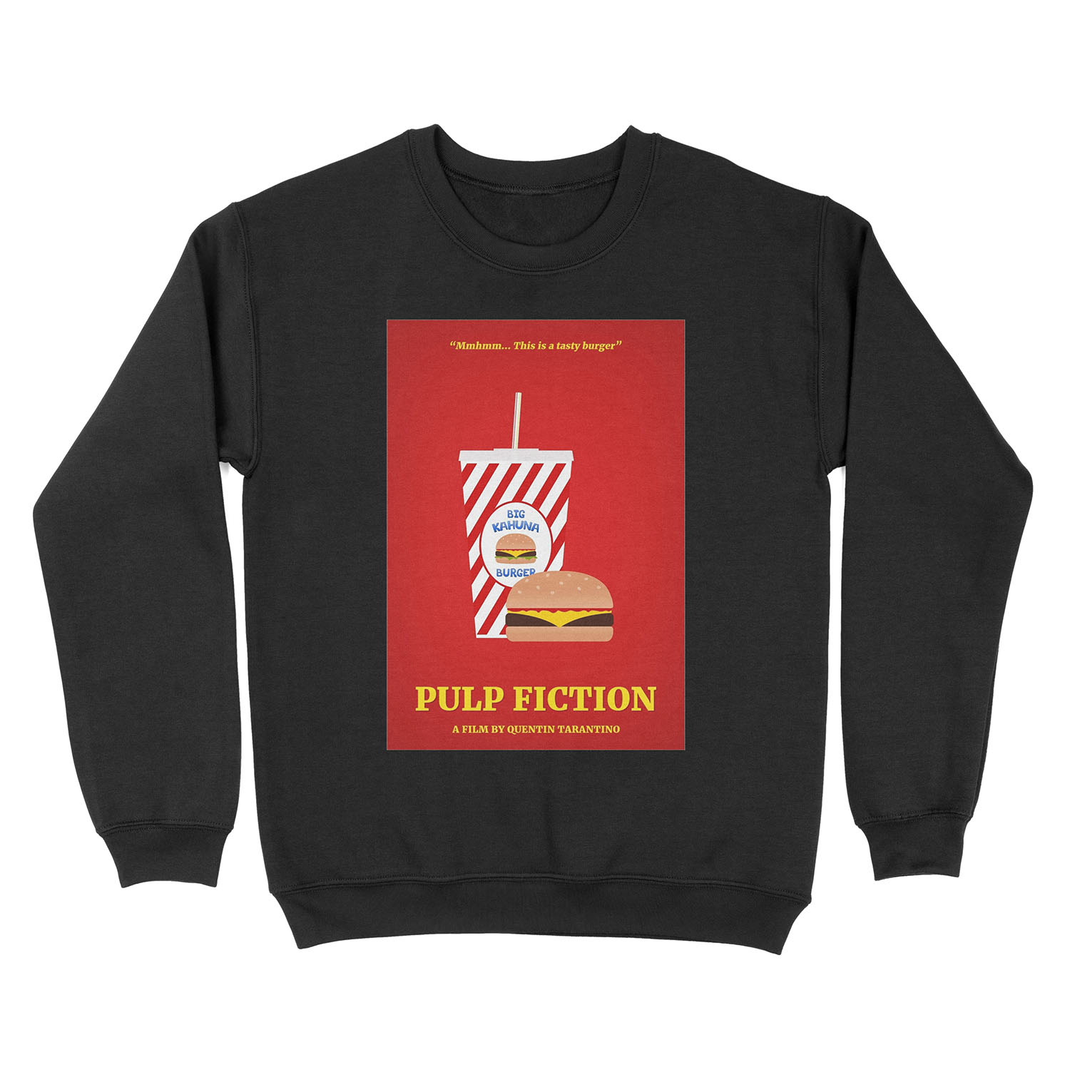 Pulp Fiction film poster Unisex Crewneck Sweatshirt