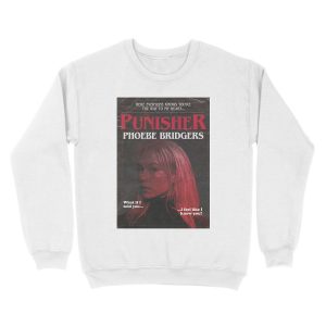 Alternative view of Punisher by Phoebe Bridgers But It's a 1980s Stephen King Novel Unisex Crewneck Sweatshirt