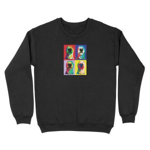 '@PupperNelson: Pop Art Unisex Crewneck Sweatshirt