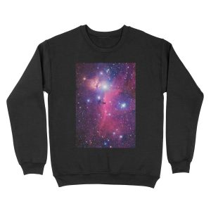 Purple Galaxy Unisex Crewneck Sweatshirt