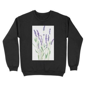 purple lavender Unisex Crewneck Sweatshirt