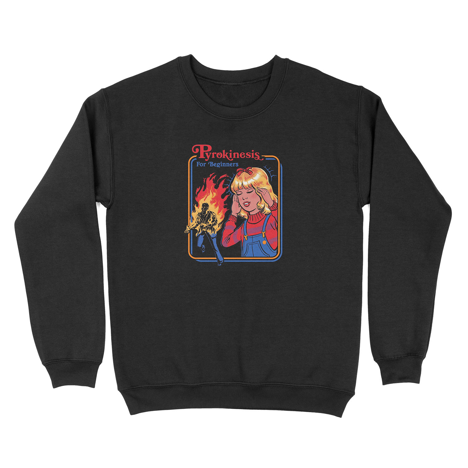 Pyrokinesis for Beginners Unisex Crewneck Sweatshirt