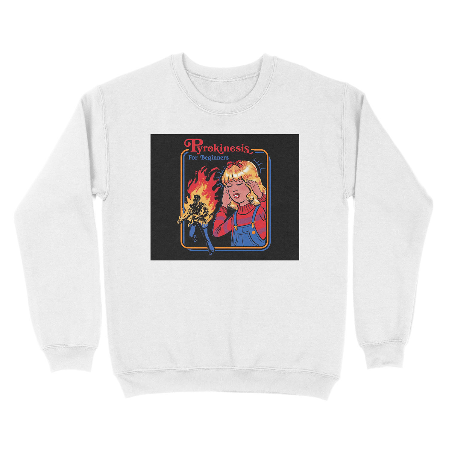 Pyrokinesis for Beginners Unisex Crewneck Sweatshirt - Image 2