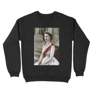 Queen Elizabeth Unisex Crewneck Sweatshirt