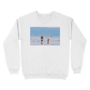 Alternative view of QUICK DIP Unisex Crewneck Sweatshirt