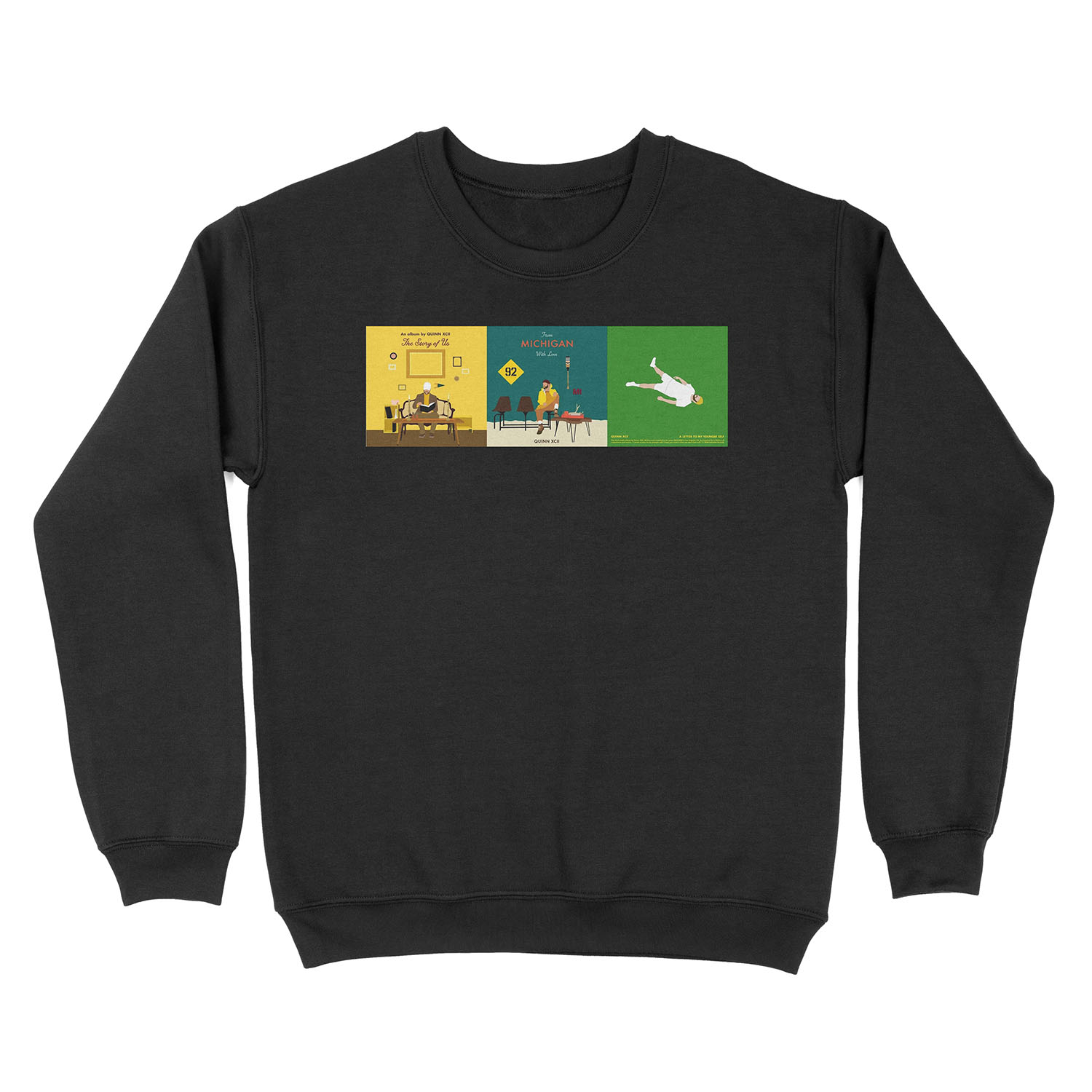Quinn XCII Evolution Unisex Crewneck Sweatshirt
