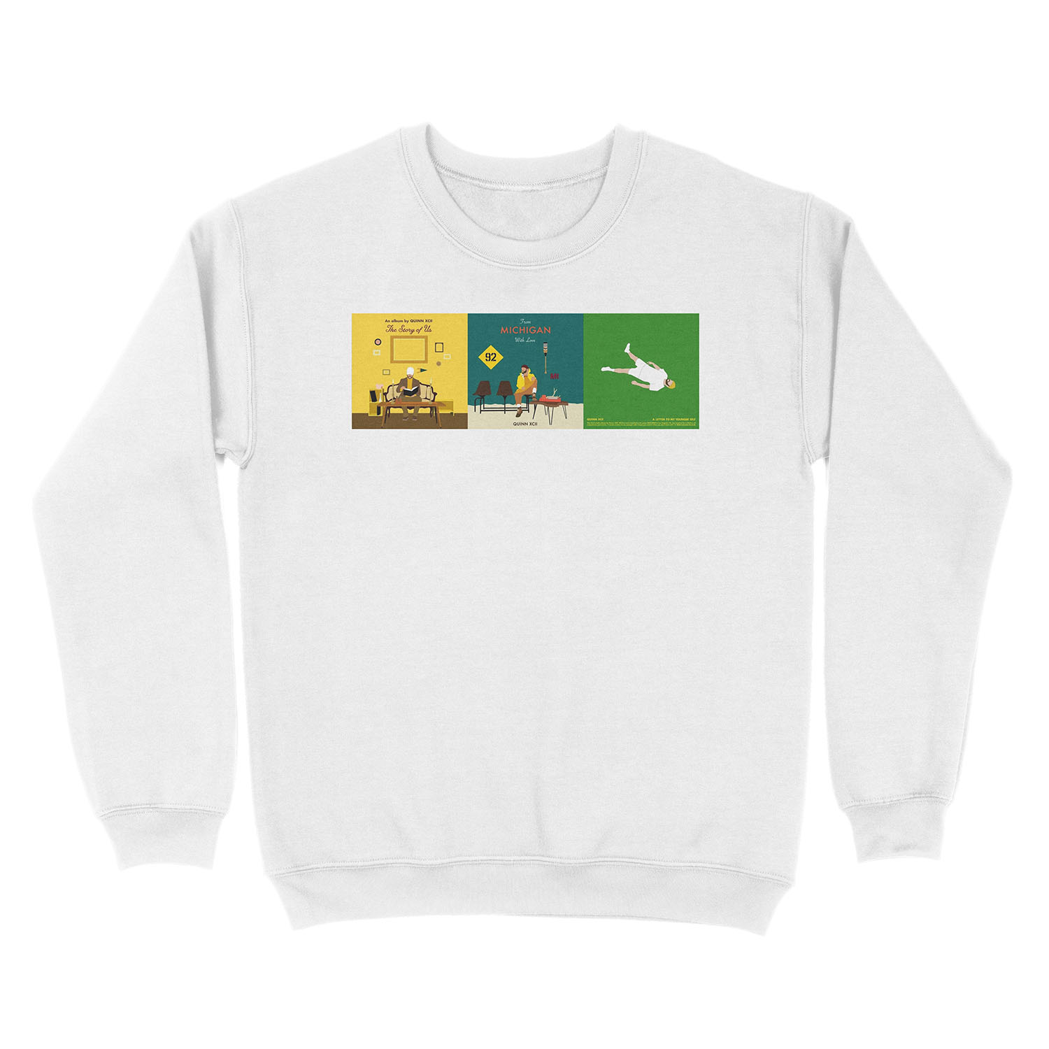 Quinn XCII Evolution Unisex Crewneck Sweatshirt - Image 2