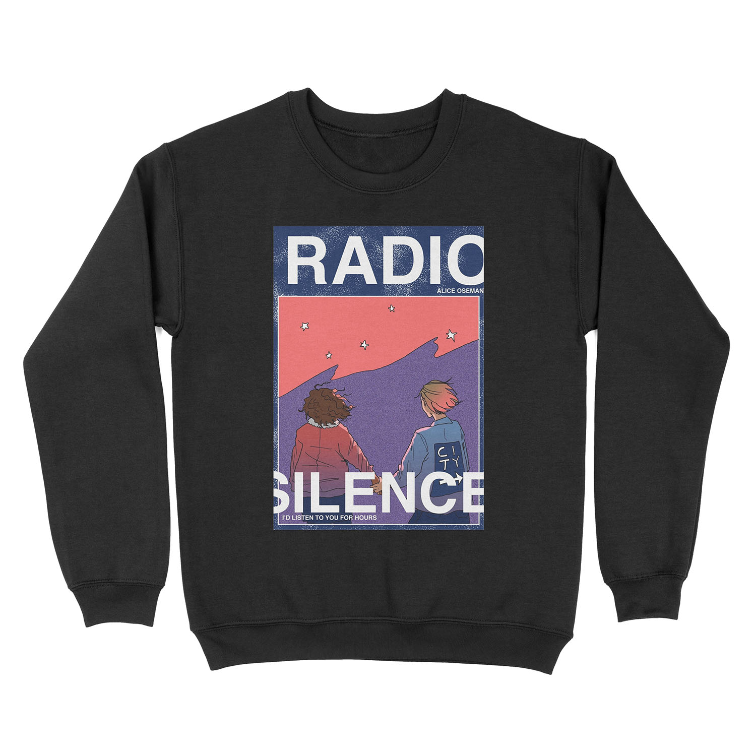 Radio Silence: Unisex Crewneck Sweatshirt
