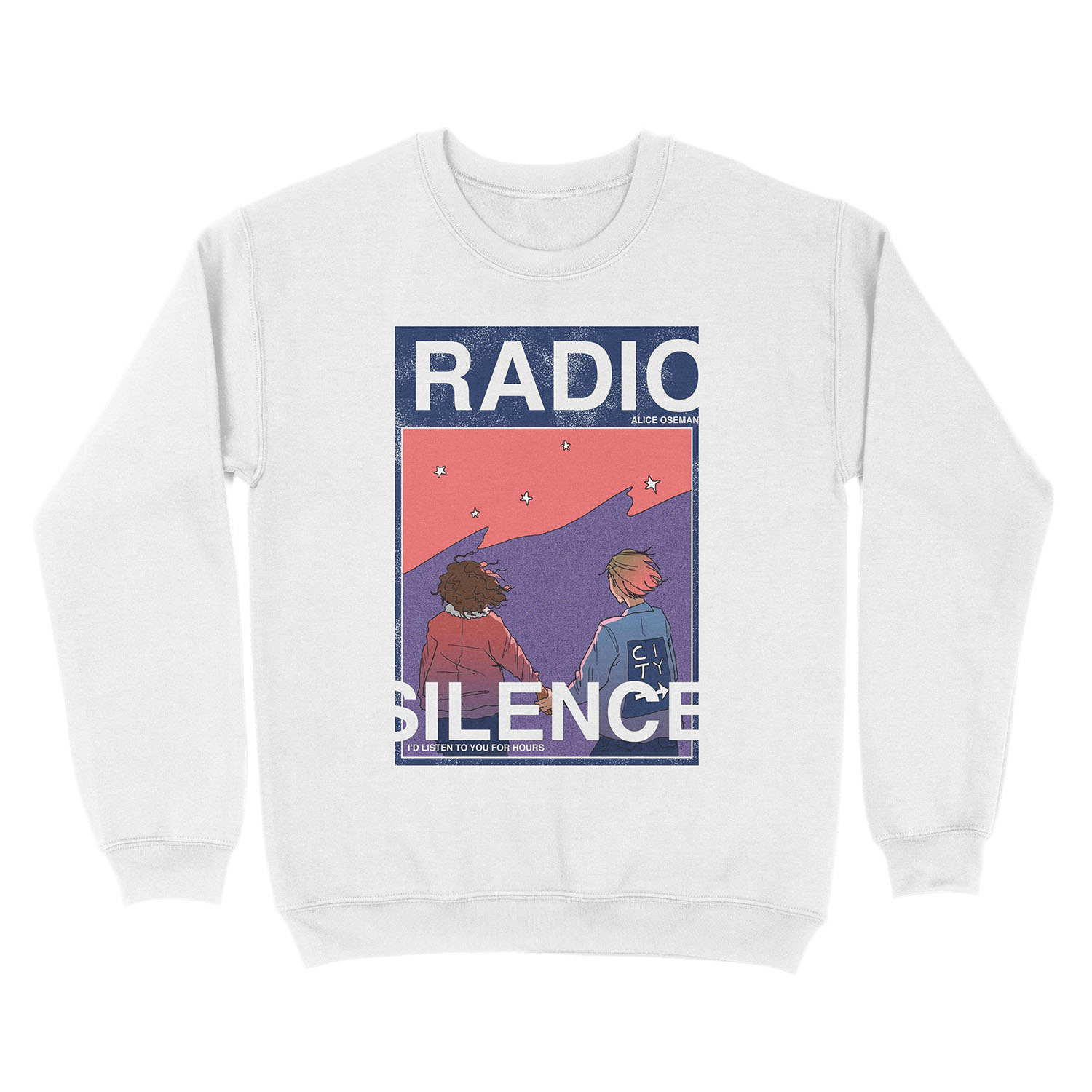 Radio Silence: Unisex Crewneck Sweatshirt - Image 2