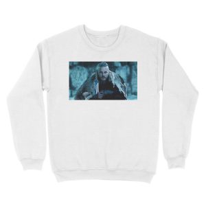 Alternative view of Ragnar Lothbrok viking Unisex Crewneck Sweatshirt