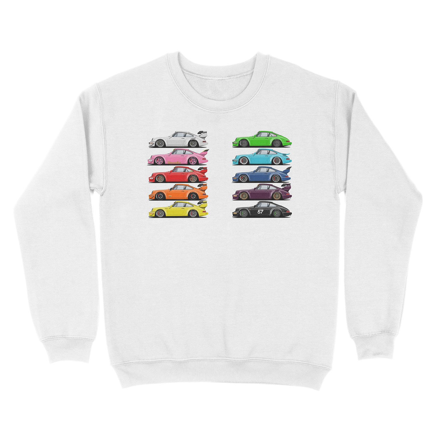 rainbow RWB Unisex Crewneck Sweatshirt - Image 2