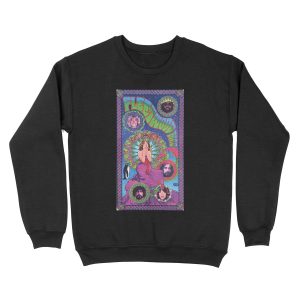 raise her hand Unisex Crewneck Sweatshirt