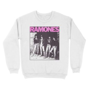 Alternative view of Ramones shirt from vinyl Unisex Crewneck Sweatshirt
