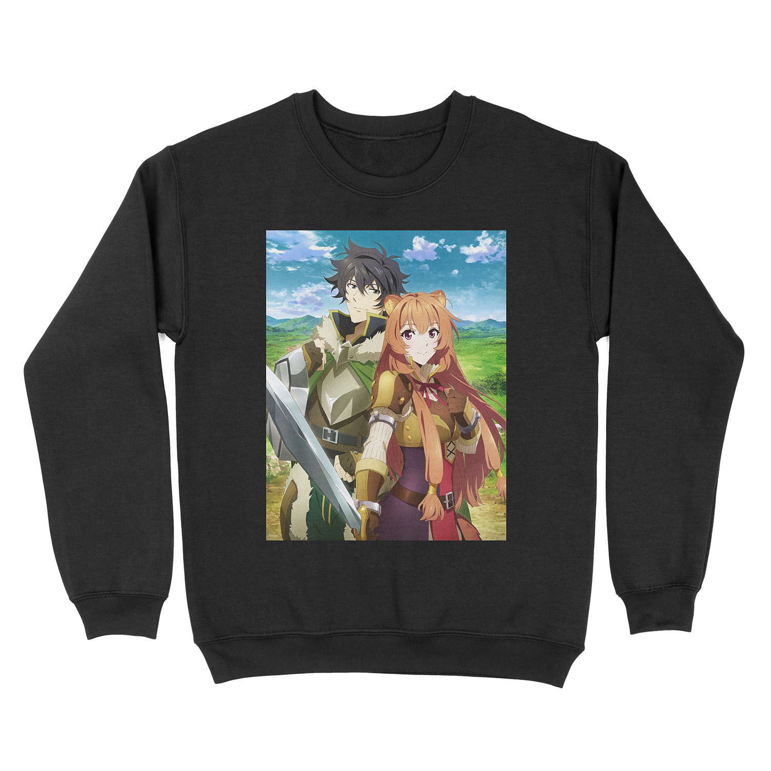 Raphtalia & Naofumi - The Rising of the Shield Hero Unisex Crewneck Sweatshirt