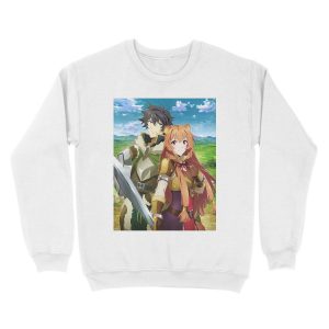 Alternative view of Raphtalia & Naofumi - The Rising of the Shield Hero Unisex Crewneck Sweatshirt