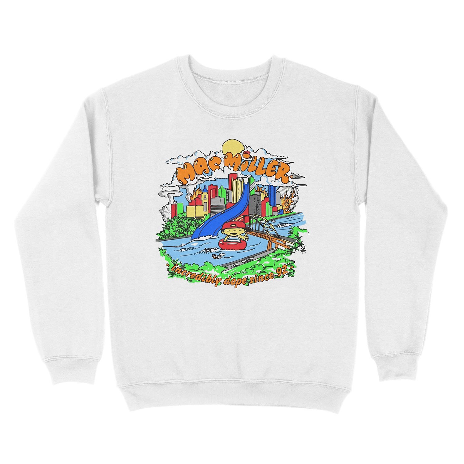 Rapper Play Ground Unisex Crewneck Sweatshirt - Image 2