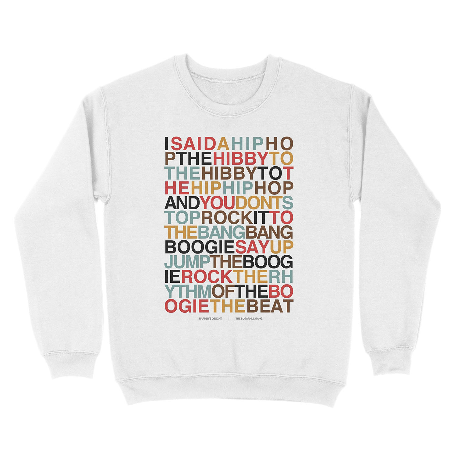 Rapper's Delight - Sugarhill Gang Unisex Crewneck Sweatshirt - Image 2