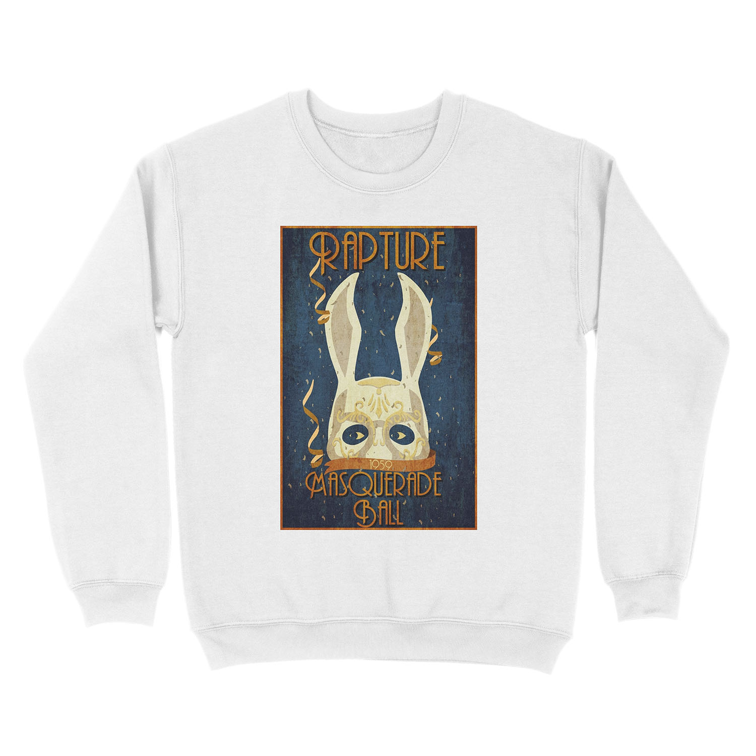 Rapture Masquerade Ball 1959 Unisex Crewneck Sweatshirt - Image 2