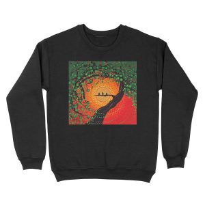 Rasta Three Little Birds Unisex Crewneck Sweatshirt