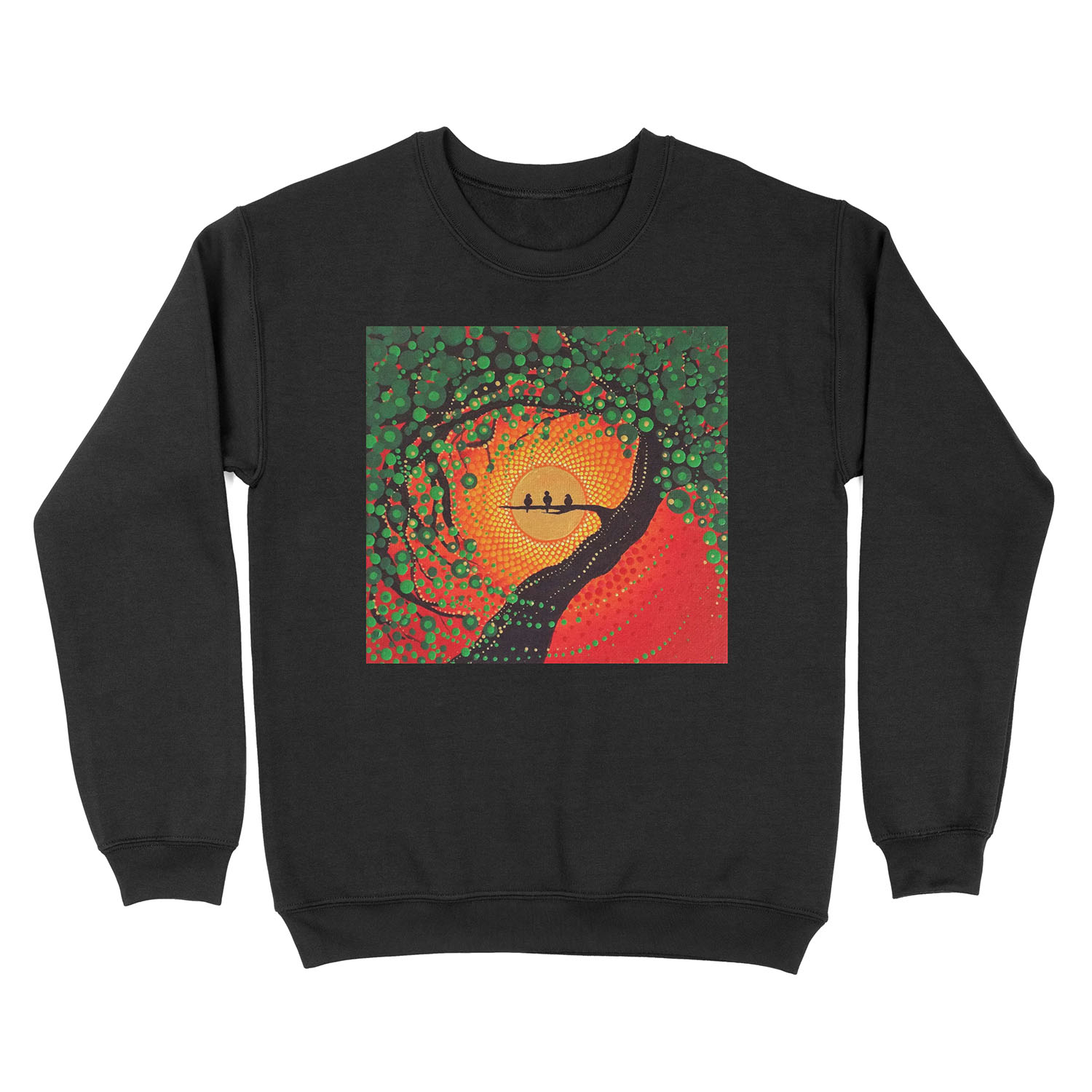Rasta Three Little Birds Unisex Crewneck Sweatshirt