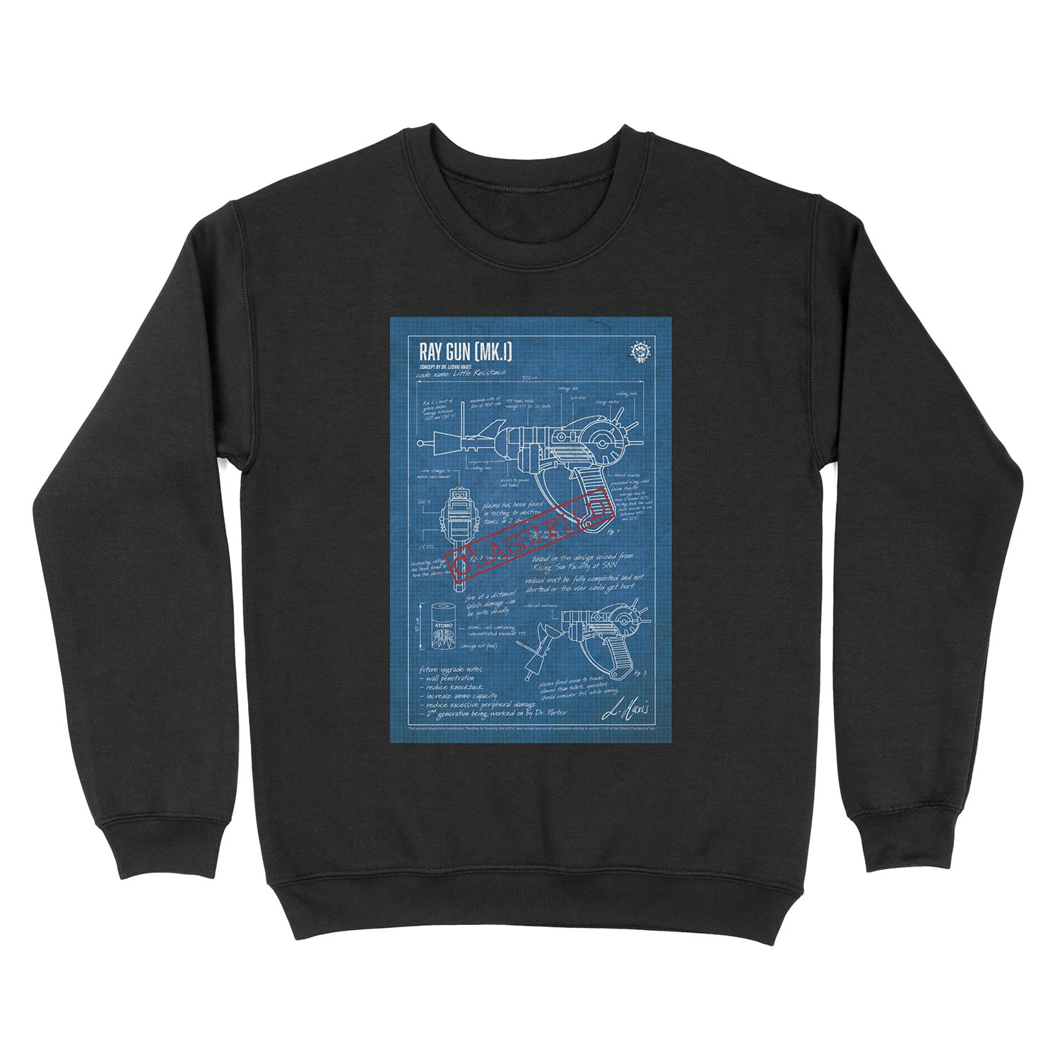 Ray Gun MK.I CLASSIFIED Unisex Crewneck Sweatshirt