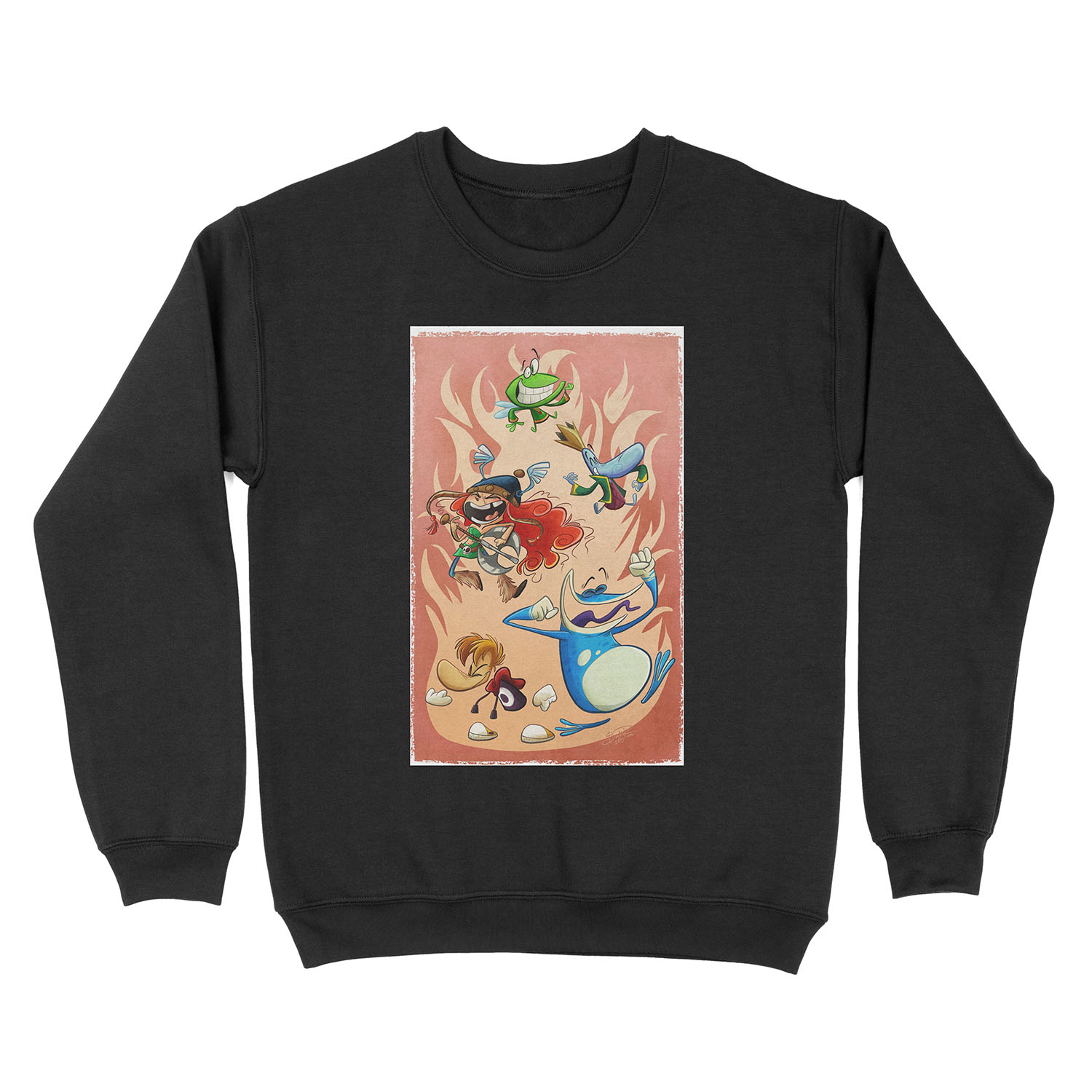 Rayman Legends Unisex Crewneck Sweatshirt
