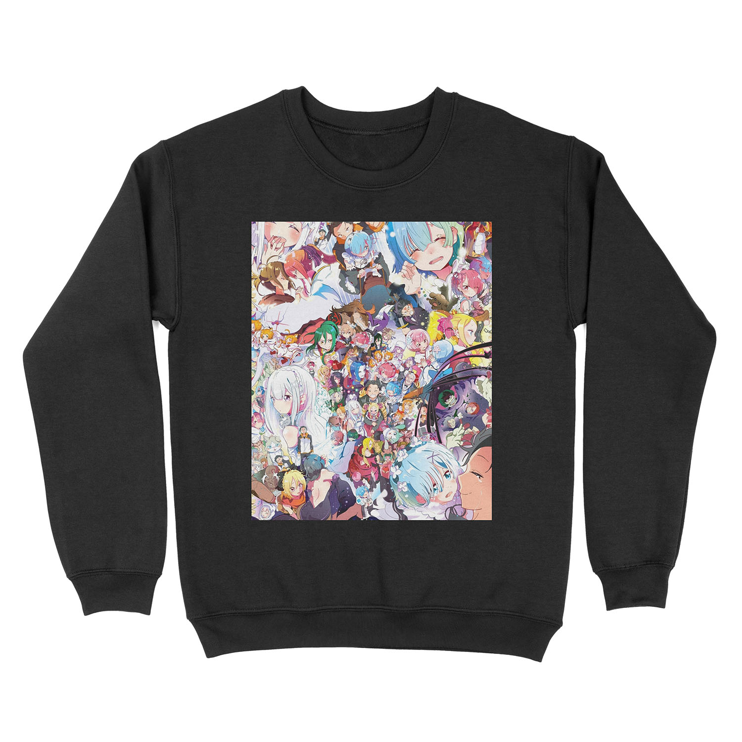 Re:Zero all characters Unisex Crewneck Sweatshirt