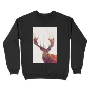Red Deer Unisex Crewneck Sweatshirt