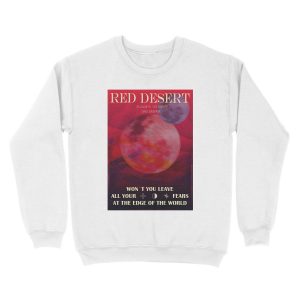 Alternative view of Red Desert Unisex Crewneck Sweatshirt