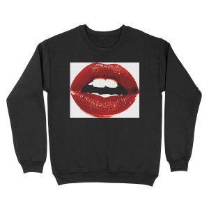 Red Lips Unisex Crewneck Sweatshirt