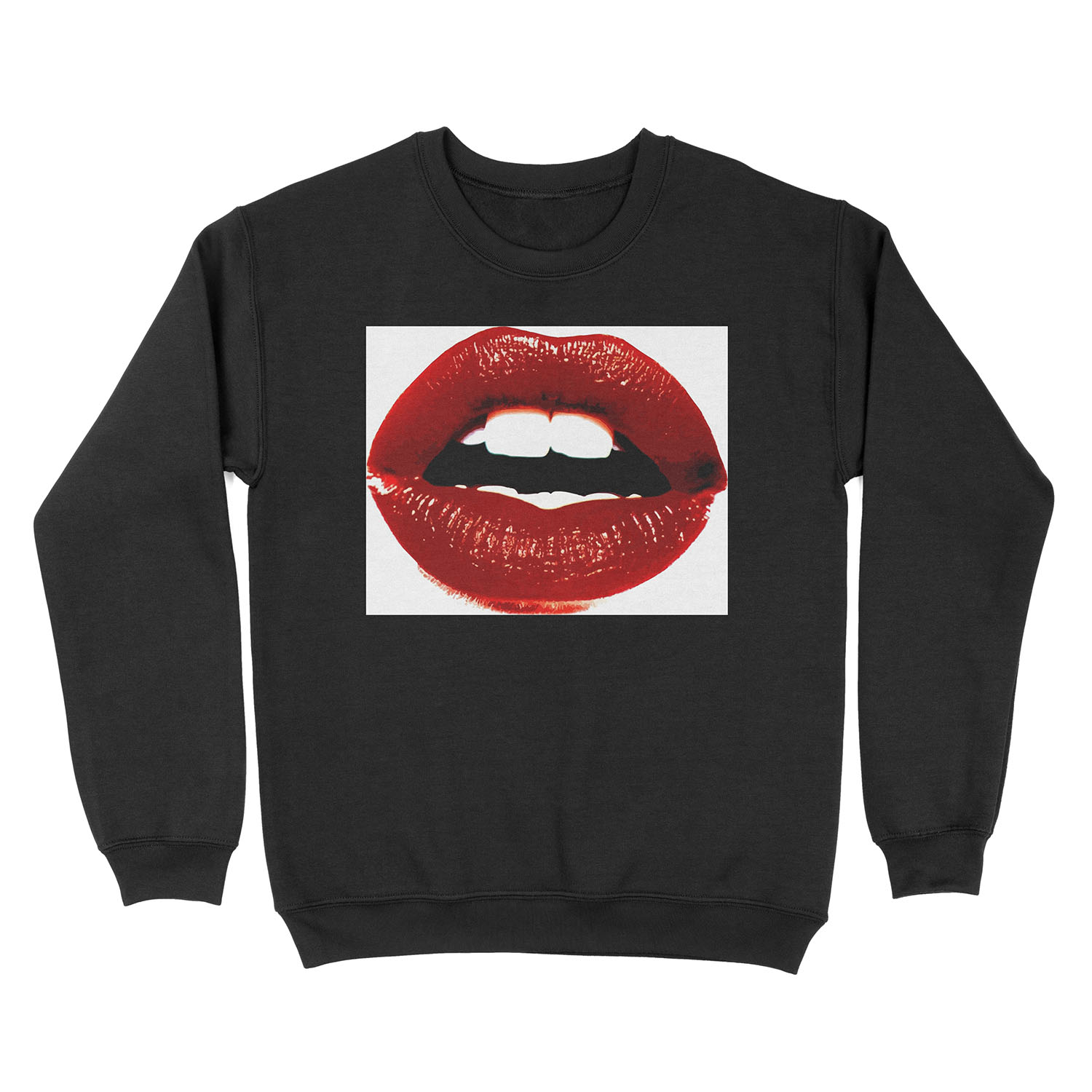 Red Lips Unisex Crewneck Sweatshirt