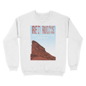 Alternative view of Red Rocks Unisex Crewneck Sweatshirt
