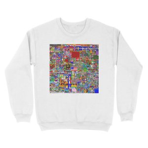 Alternative view of Reddit r/Place 12K Unisex Crewneck Sweatshirt