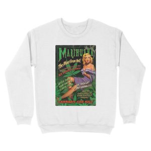 Alternative view of Reefer madness Unisex Crewneck Sweatshirt